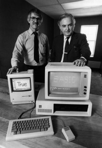 In 1964, John Kemeny and Thomas Kurtz produced the first version of the programming language Dartmouth BASIC.