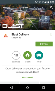 Blast Delivery on Google Play