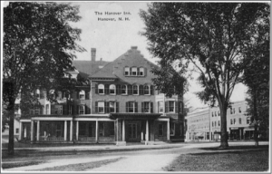 The Hanover Inn, as pictured around the time that Fitzgerald visited.