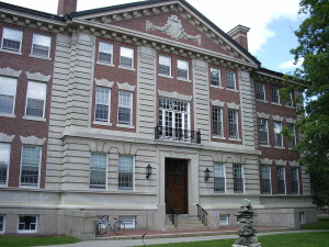 McNutt Hall - home of Dartmouth's admissions and financial aid offices. This prominent 1904 building located along the Green is now that much more out of reach for low income international applicants.
