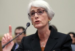 Under Secretary of State Wendy Sherman testified before the House of Representatives in 2011, suggesting that the government shutdown would weaken the US sanctions regime in Iran.