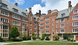 View of Calhoun College courtyard. (Photograph courtesy of Yale News)