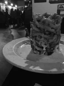 The Poutine Tower: Truly a life-changing experience.